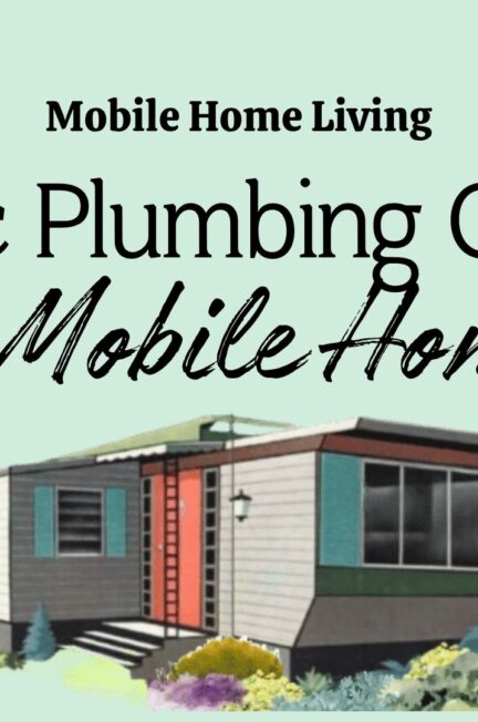 basic plumbing guide for mobile homes banner