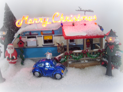 Dept 56 trailer decoration - christmas decorations