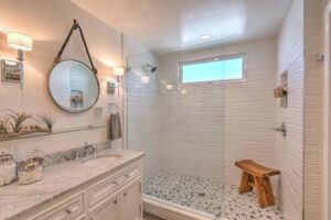 1988 Skyline Double Wide - Complete remodel - Manufactured Home Interior Design -Master Bathroom After Remodel