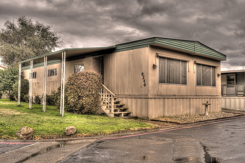 mobile home photos-trailer park trash