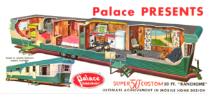 56-57 palace mobile home floor plan