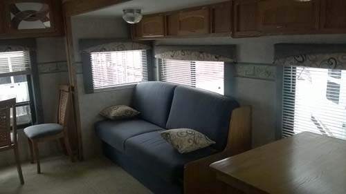 5th Wheel Camper Makeover -Before Makeover