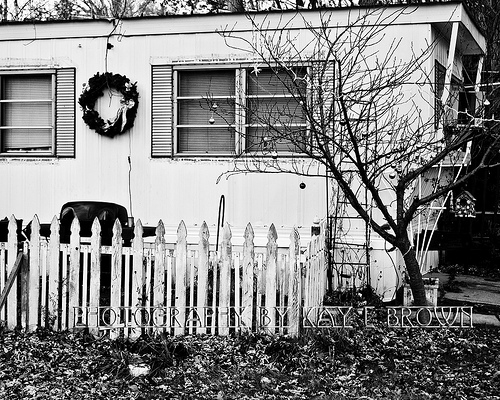 Mobile home park christmas