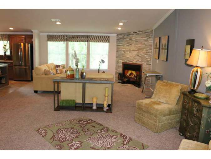 new manufactured home design Casa Grande Living Room