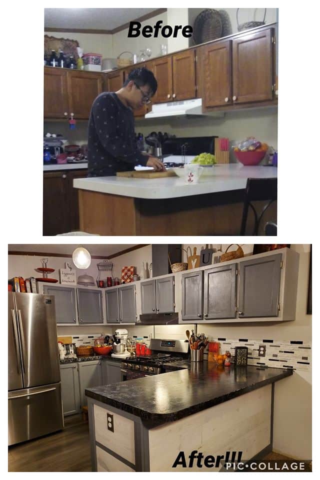 Cindi Kitchen Before And After