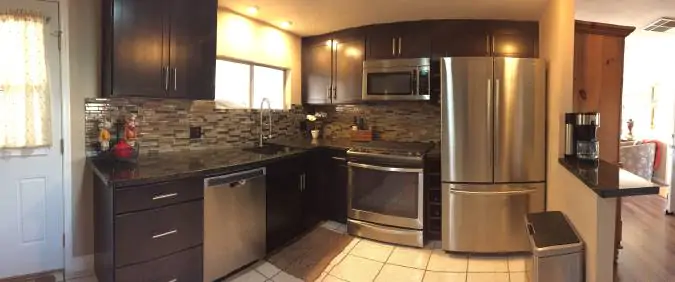 Cool Double Wide Decor in Arizona: You Will Love This Kitchen!
