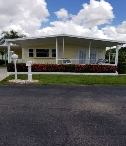 $45,000 manufactured home renovation - exterior after