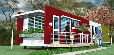 Evergreen Eco Homes exterterior view 3 bedroom