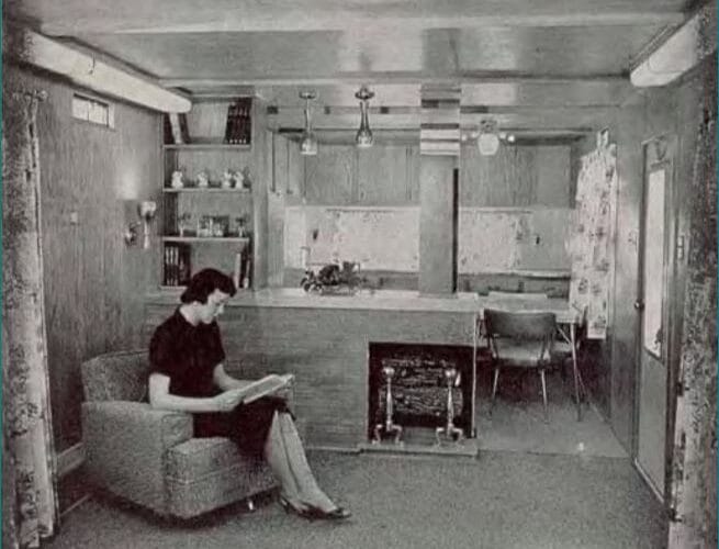 geer mobile home kitchen sept 1959