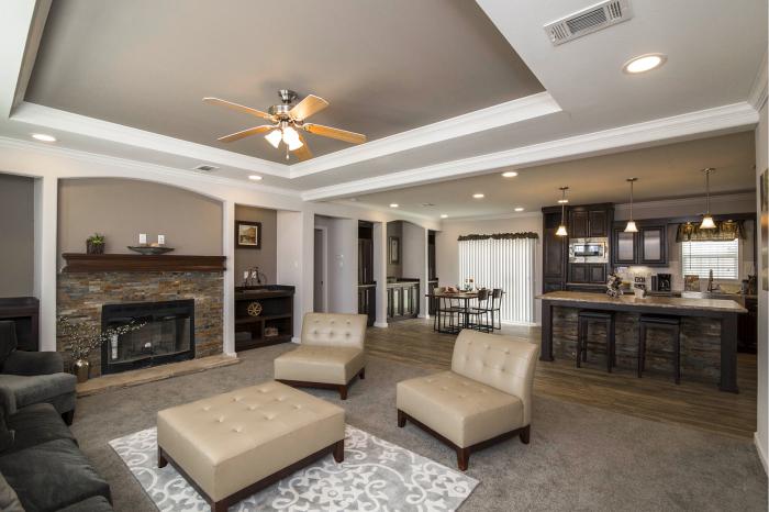 Hillcrest IV - Best Manufactured Home Design Winner 2016 - Living Room 