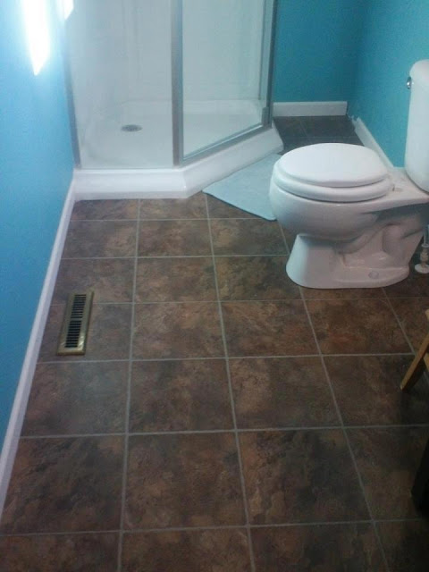 double wide bathroom remodel-bathroom after