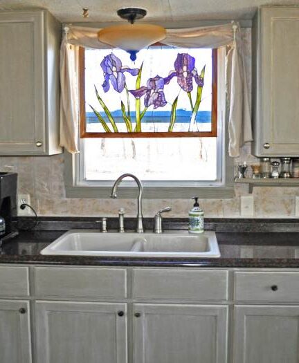 Mobile Home Kitchen Makeover - New sink and Faucet