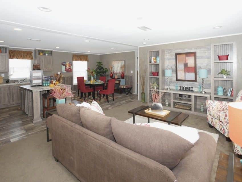 Oak Creek Homes Magnificient Seven Model Living Room 2