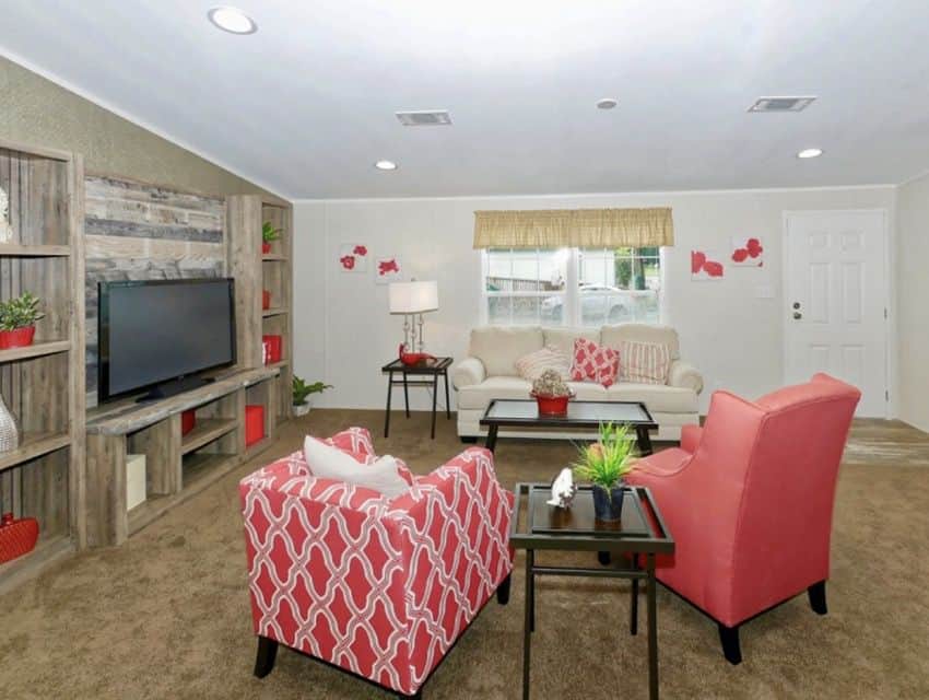 Oak Creek Homes Magnificient Seven Model Living Room