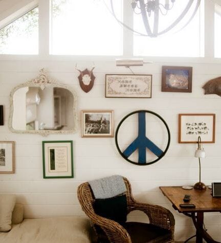 Park Model Home Decorating Ideas - Eclectic Industrial Chic