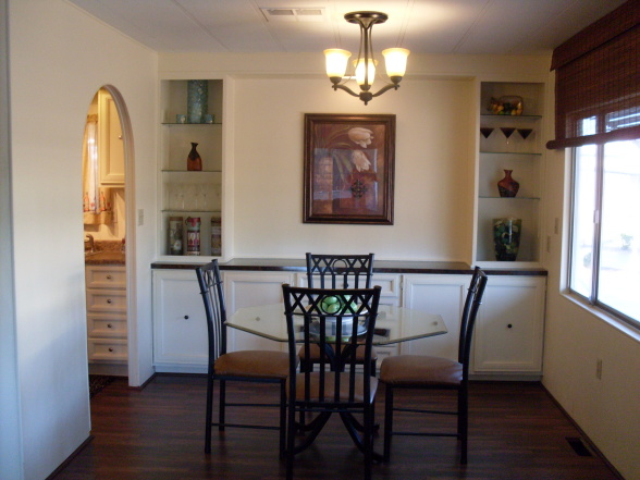 double wide kitchen remodel-interior after view