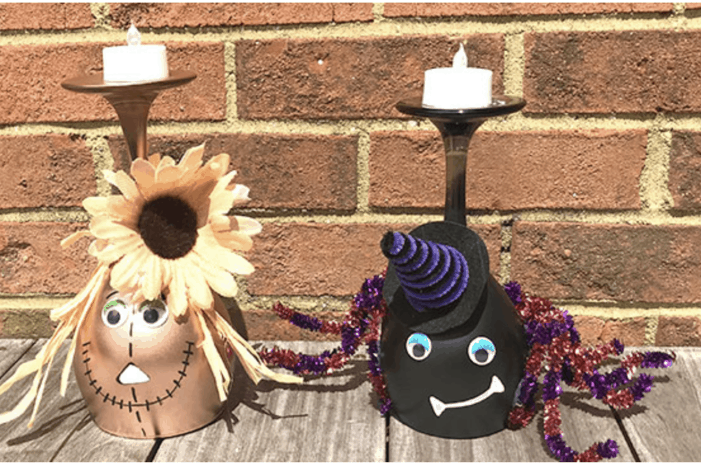 S C A R E C R O W A N D S P I D E R Halloween Decorations 00004