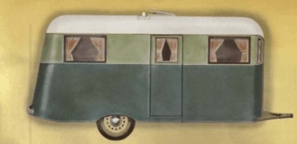 Covered Wagon- vintage mobile homes