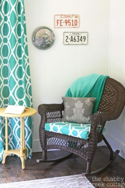 Shabby Creek Cottage Painted mobile home walls 481x700