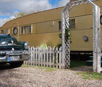 Shady Dell Campground Vintage Travel Trailer Rentals 1957 Aero