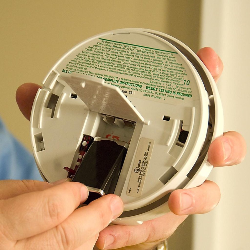 Smoke alarm 9 volt w0cp7os