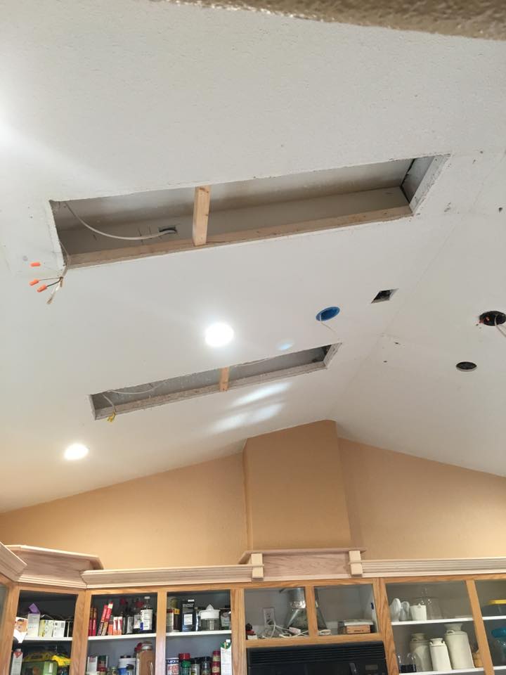 Tracey Fields Double Wide Manufactured Home Remodel Ceiling In Remodel