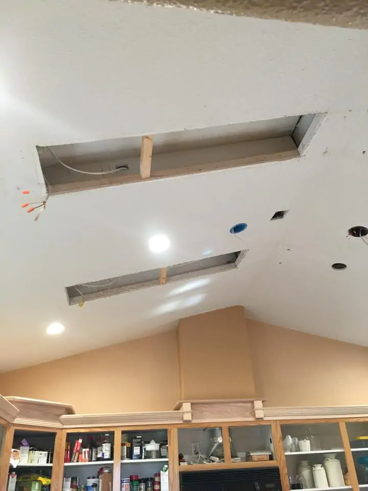 Tracey Fields Double Wide Manufactured Home Remodel Ceiling In Remodel