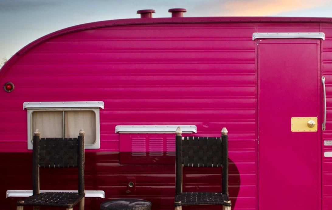 El Cosmico Vintage Trailer Hotel-Travel Trailer