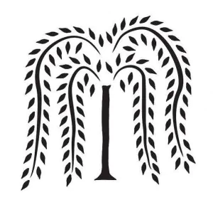 Willow tree wooden sign template - primitive country decor DIY craft
