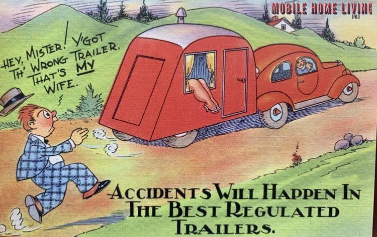 Accidents Will Happen Postcard 2