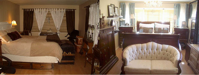 amazing mobile home-remodeled bedroom