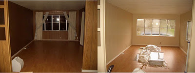 amazing mobile home-before and after