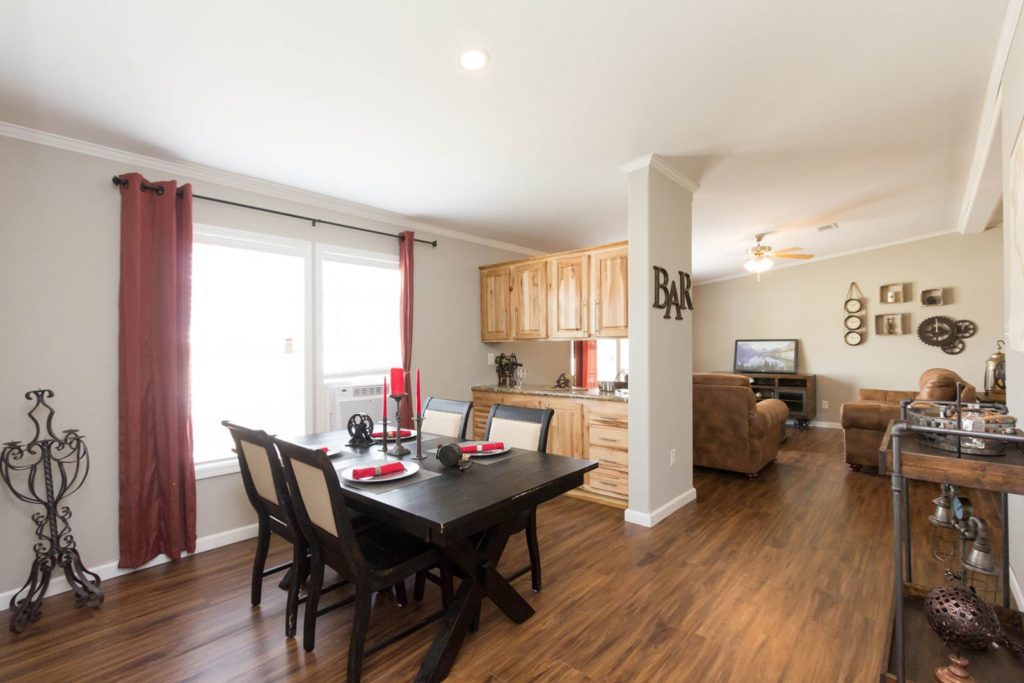 These 3 Massive Manufactured Homes Are Family Ready Avalanche dining room