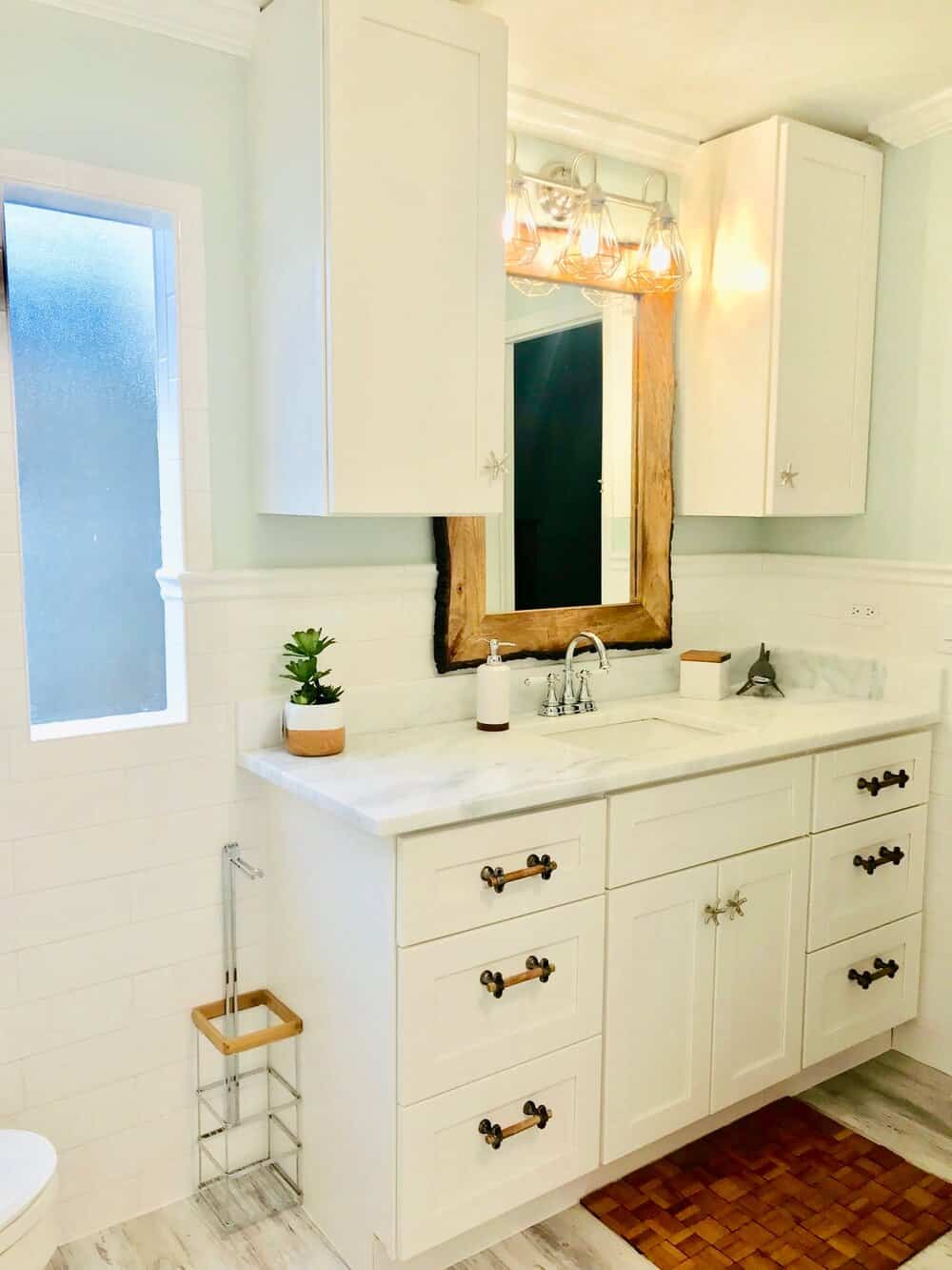 Bathroom After Remodel In 1988 Manufactured Home