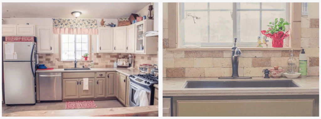 Beautiful Backsplashes In Mobile Homes Stone Brick