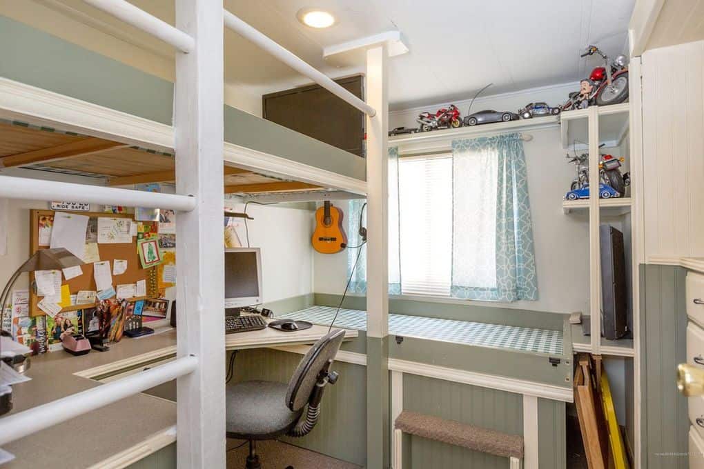 Bedroom With Office Space