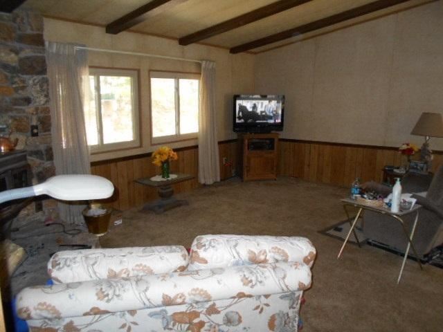 Before Remodel On 1985 Kaufman And Broad Double Wide living room