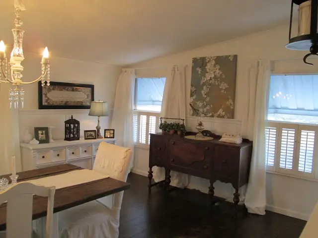 manufactured home makeover-interior