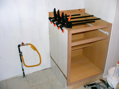 single wide kitchen remodel-kitchen cabinets