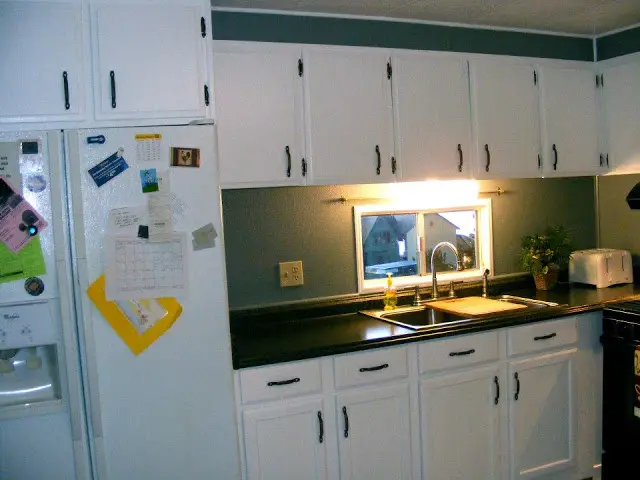 single wide kitchen remodel- after 3