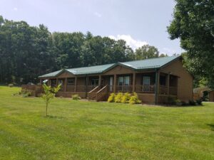 buying a mobile home in virginia-log double wide