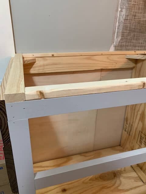 Cabinets Before Adding Countertop