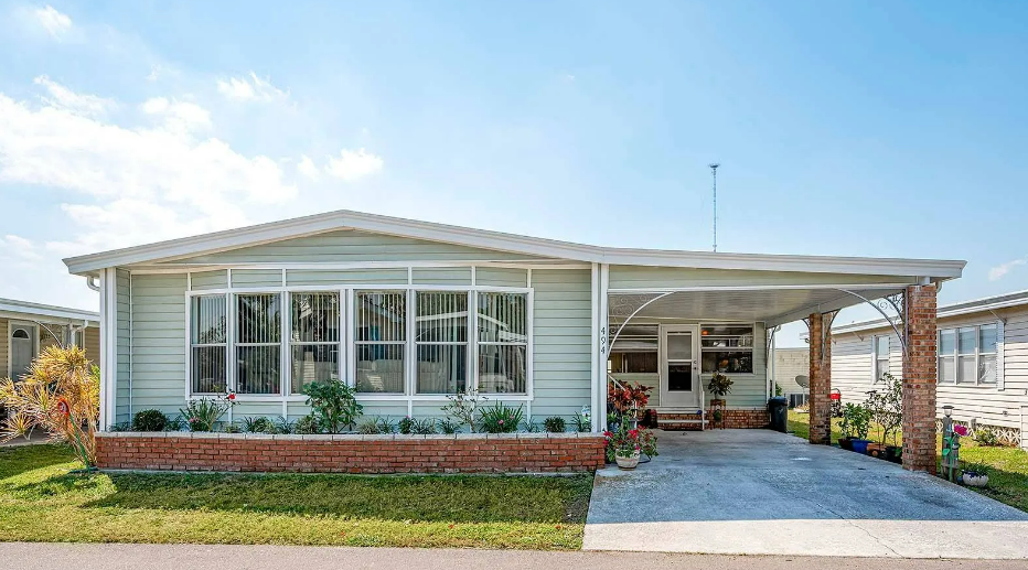 classy mobile homes florida exterior