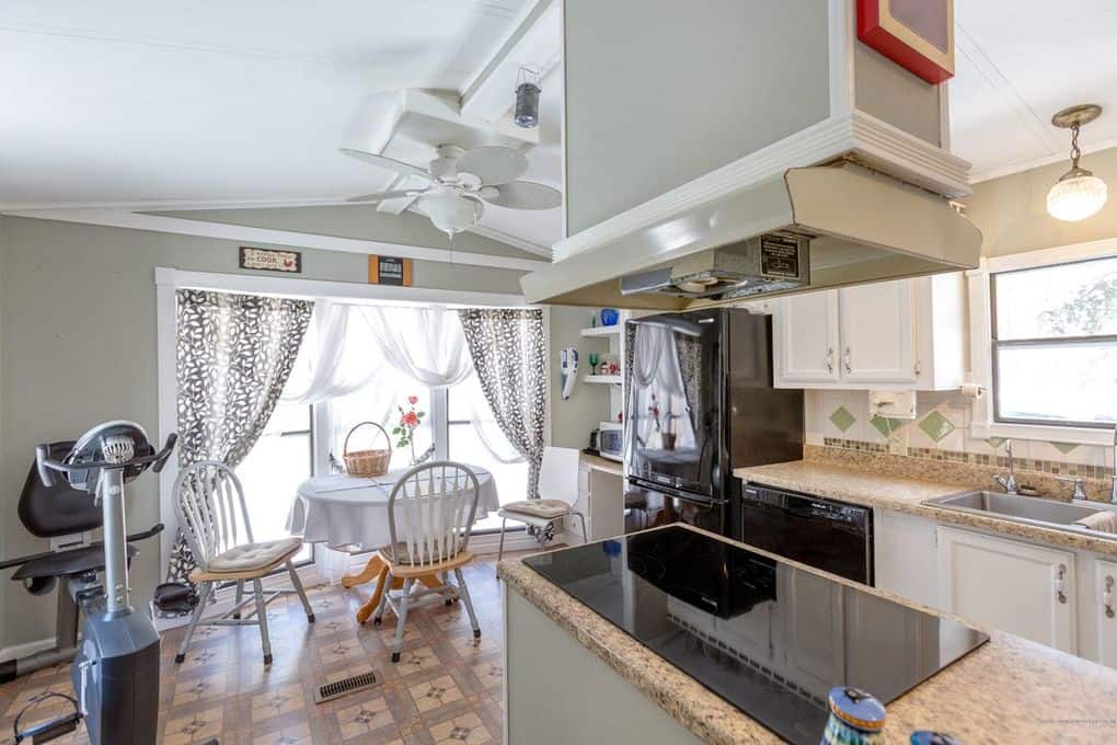 Coastal Single Wide Kitchen