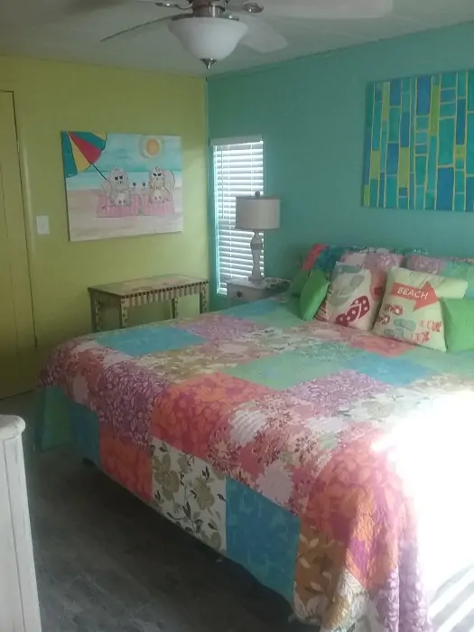 Colorful Master Bedroom