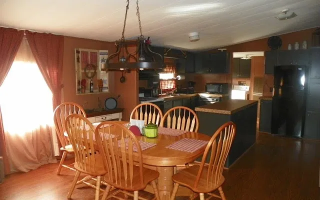 country primitive double wide decor