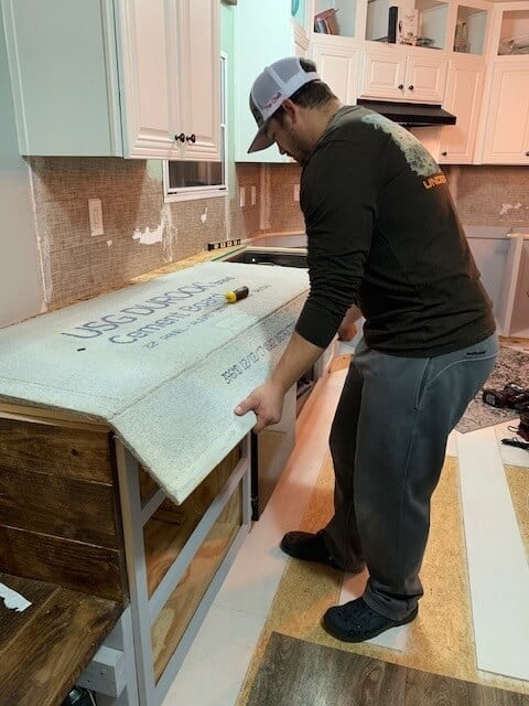 Cutting Cement Board