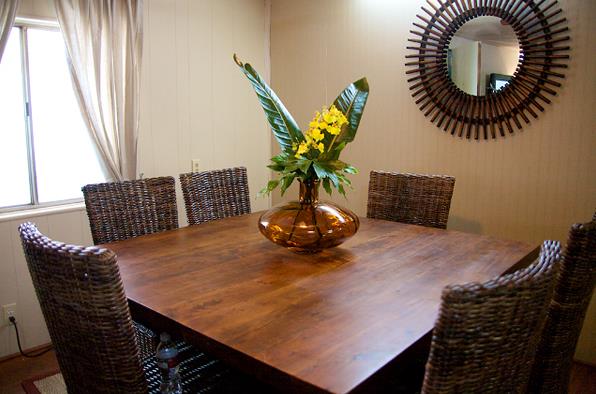 Dining room ideas for a mobile home