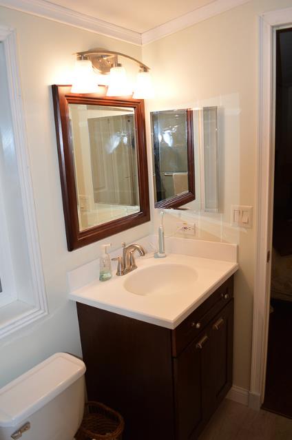 double wide home improvements-double wide bathroom