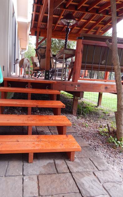 double wide home improvements-double wide deck 3